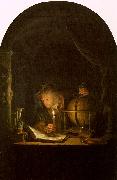 Astronomer by Candlelight, Gerrit Dou